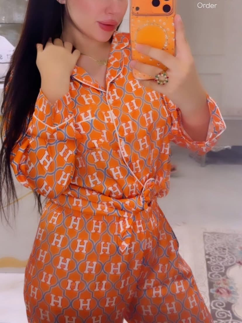 Satin pijama Brand