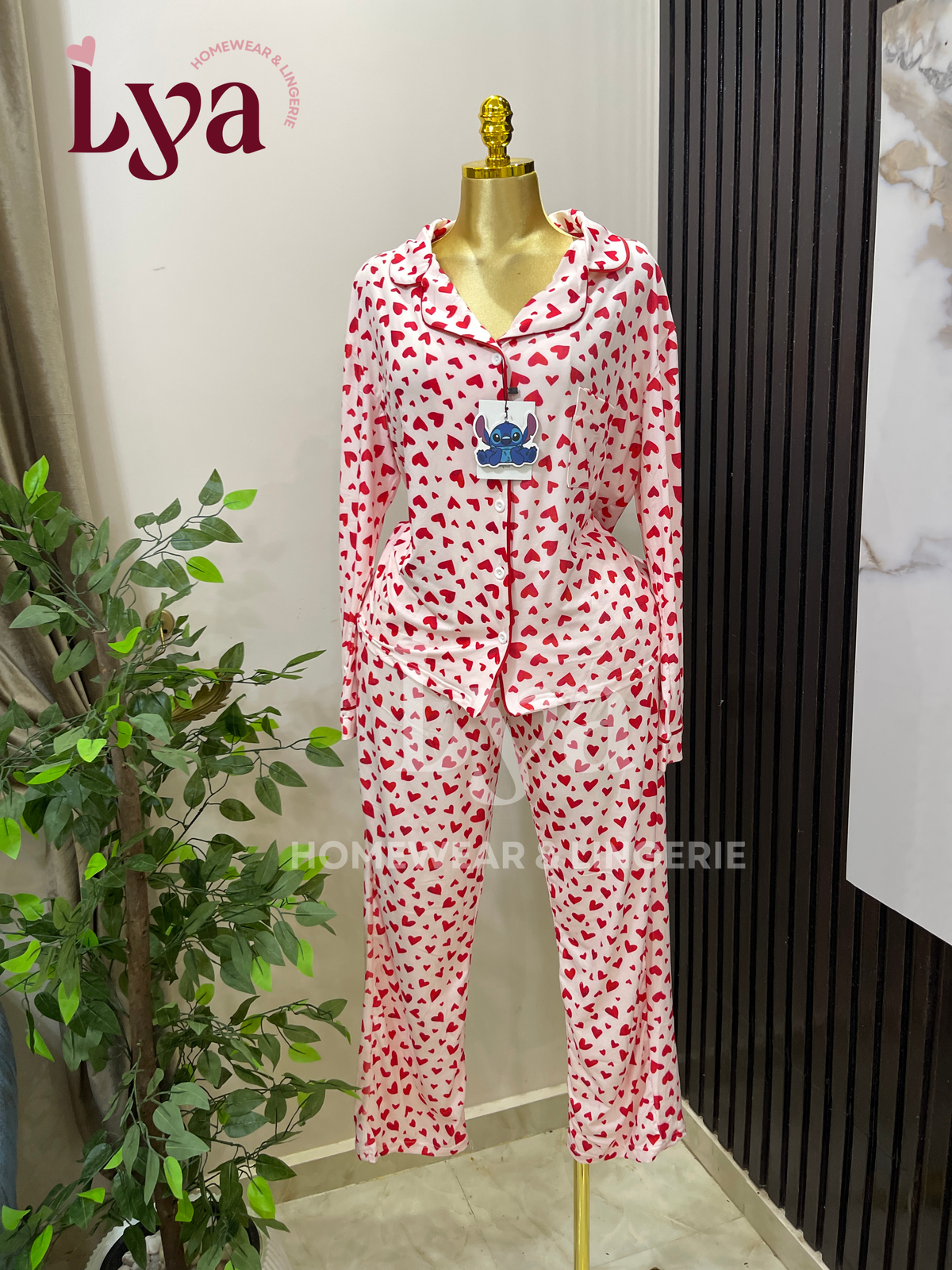 Heart pajama