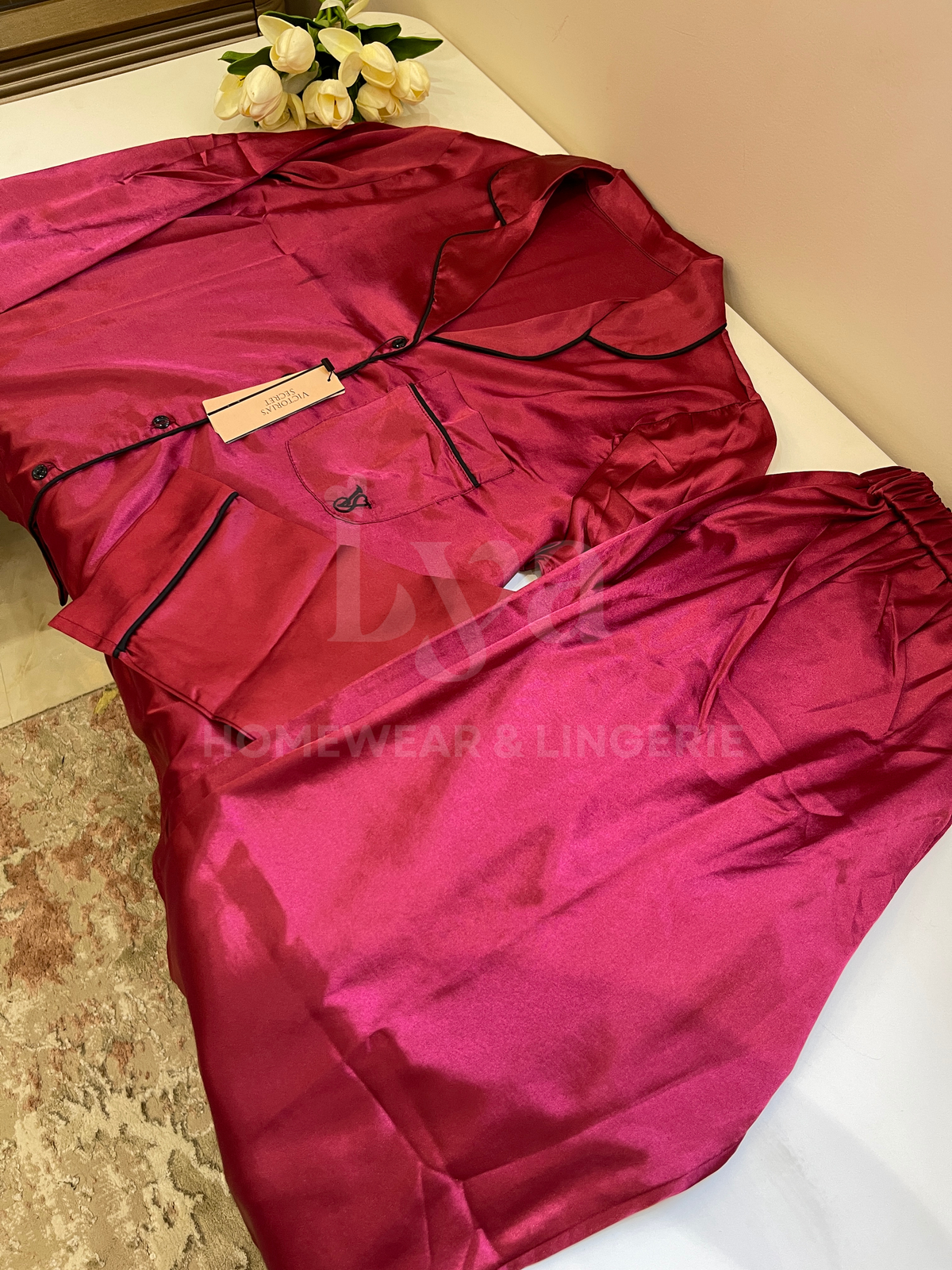 Satin pijama Brand