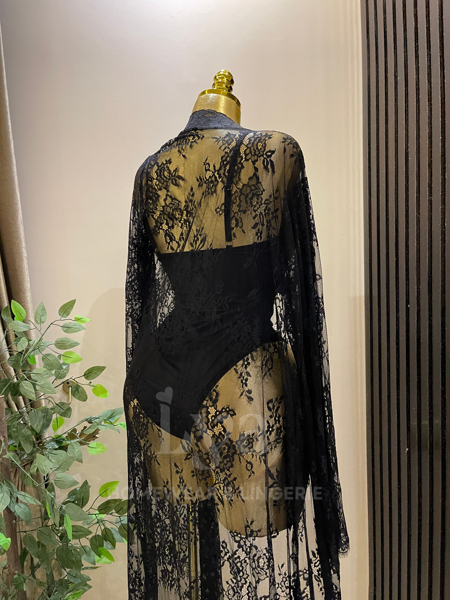 Black Lace Bodysuit