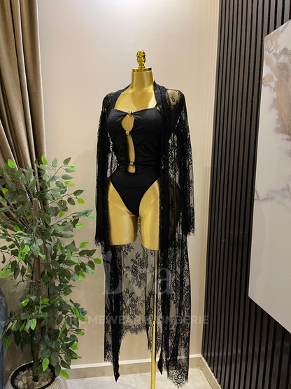Black Lace Bodysuit