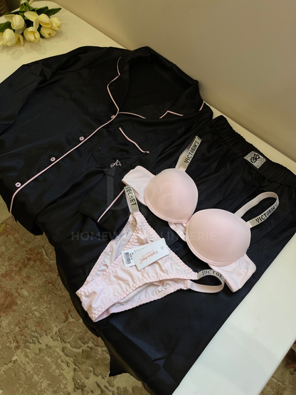 Satin pijama Brand