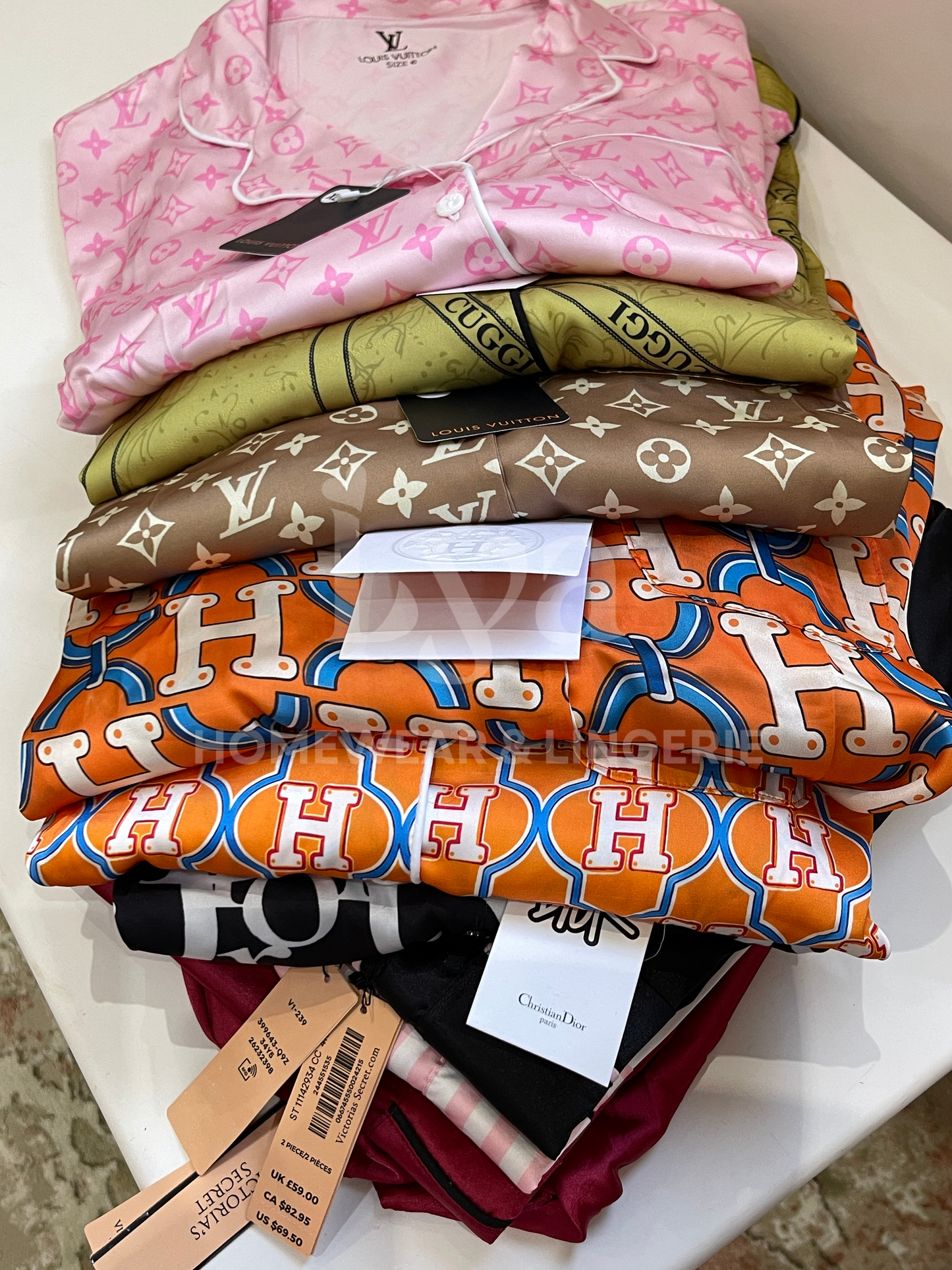 Satin pijama Brand