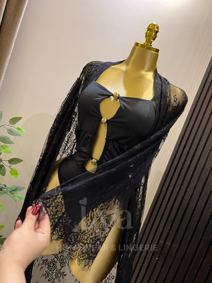 Black Lace Bodysuit