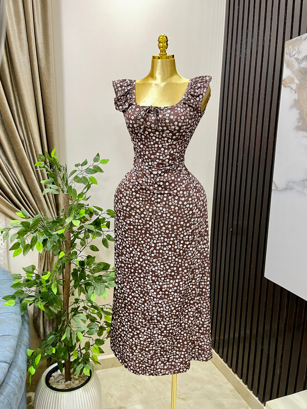 Brown nightdress